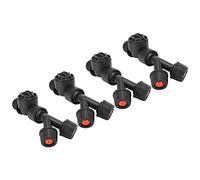 CHICIRIS Buse de Pulvérisation, Buse en Plastique à Filetage de 0,7 Pouces pour L'irrigation à économie D'eau et la Pulvérisation de Pesticides, avec Conception Anti-goutte à Double,