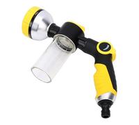 CHICIRIS Buse de Tuyau D'eau Multifonctionnelle avec 8 Modes et Distributeur de Savon pour Laver les Voitures et Baigner les Chiens