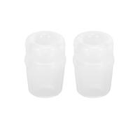CHICIRIS Buse de Valve D'appât de Vessie D'hydratation 2 Pièces, Embout en Silicone pour Accessoire de Sac D'hydratation (White)