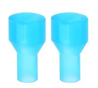 CHICIRIS Buse de Valve D'appât de Vessie D'hydratation 2 Pièces, Embout en Silicone pour Accessoire de Sac D'hydratation (Blue)