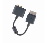 CHICIRIS Câble Adaptateur Optique pour 360, Embouts de Connecteur Plaqués Semi-or, Transmission sans Perte, Matériau ABS Gris