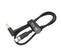 CHICIRIS Câble de Convertisseur de Prise d'alimentation CC 1.7mm, Corps de Fil Souple, Chargeur USB C 20V/5A 100W pour Aspire ES1-711-P3YR, Utilisation en Voyage en Studio, 1 Paquet (JD0609 (0,5