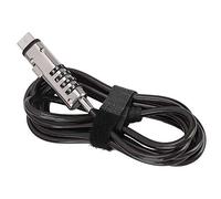 CHICIRIS Câble de Verrouillage Antivol Durable pour Ordinateur, Mot de Passe en Alliage Fin à 4 Chiffres pour Ordinateur Portable, sécurité pour Le Bureau, la Maison et Les Voyages