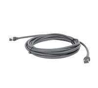 CHICIRIS Câble Gen 3, rallonge de rechange de 45 m de long avec boîtier étanche résistant aux intempéries et 26 AWG haute vitesse 1200 Mbit/s, pour satellite rectangulaire (10 m)