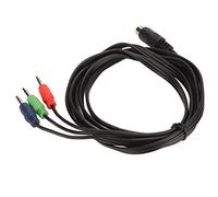 CHICIRIS Câble Mini DIN 9 Broches vers 3,5 Mm, avec 3 Fiches Couleur,5 Mm Rouge Vert Bleu pour Haut-parleur Amplificateur HiFi Stéréo