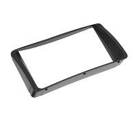 CHICIRIS Cadre de Façade de Tableau de Bord Radio 7 Pouces pour Toyota | Construction ABS, Compatible avec Autoradio Simple DIN ou Double DIN, Conserve L'aspect du Tableau de Bord D'origine, Kit