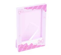 CHICIRIS Cadre Photo instantané de 3 Pouces - Petit Support de Film élégant pour Affichage sur Table - Construction en PP Durable - Idéal pour le Bureau et la Maison (PURPLE)