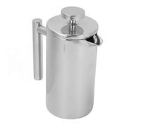 CHICIRIS Cafetière à Pression Française à Triple Filtre en Acier Inoxydable pour la Maison, le Camping en Plein Air, les Voyages, Grande capacité pour le thé, la Mousse de Lait (350ML)