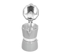 CHICIRIS Cafetière Octogonale en Aluminium Moka Pot pour Appareil de Cuisine de Bureau à Domicile, Facile à Utiliser pour les Voyageurs, Appareil café Portable Léger sans BPA (#1)