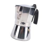 CHICIRIS Cafetière sur Cuisinière en Acier Inoxydable, Design Octogonal élégant, pour Préparer un café Riche pour la Cuisine Domestique, 1 unité (300ML)