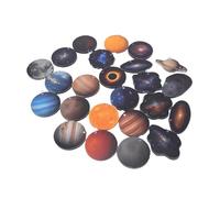 CHICIRIS Calendrier de L' Spatial, Ornements sur le Thème de L'univers de 24 Jours pour les Décorations D'arbre de Noël et les Présentoirs D'étagères, avec Portes Numérotées pour des