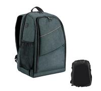 CHICIRIS Camera Backpack with Rain Cover and Organizers Large Capacity