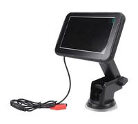 CHICIRIS Caméra de Voiture pour bébé, Moniteur pour bébé Double Canal 1080P de 5 Pouces avec Vision Nocturne IR et Grand Angle de Vision de 150 °, pour Siège Arrière (Bleu et Blanc)