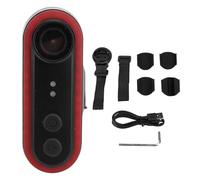 CHICIRIS Caméra de Vue Arrière de Vélo 1080p avec Feu Arrière à 150 Degrés Grand Angle de Vélo de Sport IPX6 Proof de l'eau 3500mAh Rechargeable (16GB)