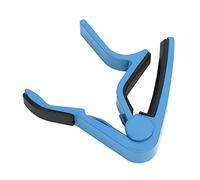 CHICIRIS Capodastre de Guitare, Pince à Déclenchement avec Doublure Intérieure pour Guitares Acoustiques et électriques, Comprend 5 Médiators, Matériau en Alliage, Tension Réglable, (BLUE)
