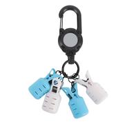 CHICIRIS Capuchons de Protection pour Leurre de Pêche, Protecteur de Crochet de Gabarit en ABS avec Boucle Rétractable pour Le Rangement Portable (Black)
