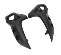 CHICIRIS Carénage de Phare Latéral Avant ABS Noir Paire de Couvercles de Phare Panneaux de Remplacement pour FZ6 FZ6N 2004 2009 Ajustement Facile à Nettoyer pour les Motocyclistes de Rue