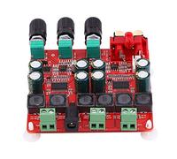 CHICIRIS Carte Amplificateur de Puissance Numérique TPA3118, Caisson de Basses Stéréo 2.1 Canaux avec Contrôle du Volume des Basses, pour Alimentation 12V à 26V DC