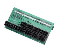 CHICIRIS Carte de dérivation, Carte de Conversion d'alimentation de Serveur Carte de Connexion d'interrupteur d'alimentation Principale Graphique 6 Broches pour serveurs