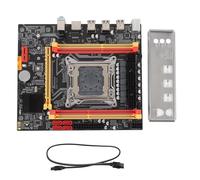 CHICIRIS Carte Mère D'ordinateur pour Processeur LGA2011-0 Socket Series 4 Emplacements Ram DDR3 Interface M.2 Batterie 240 MAh Carte Mère de Jeu, Hotte de Cuisine Portable