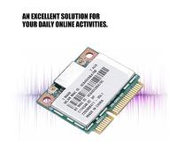 CHICIRIS Carte Réseau Double Bande 2.4G/5Ghz AR5B22, WiFi 300Mbps, Mini Carte sans Fil PCI-E pour Un Partage de Fichiers Pratique