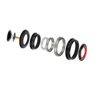 CHICIRIS Casque à Vélo DE Vélo Bicycle DE Casque effilé du DE Cyclisme 4456ST ALLIME ALLIAM Alliage À DOUBE Double POURCE DE CONDUILLE EXTÉRIEL