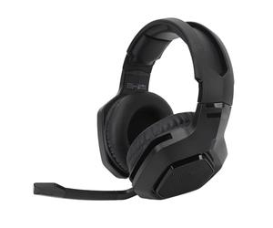 CHICIRIS Casque de Jeu sans Fil B100 avec Réduction Active du Bruit, Pilotes 50 Mm, Faible Latence, Batterie 20 Heures, pour PC, Matériau ABS (BLACK)