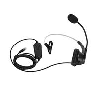 CHICIRIS Casque Téléphonique Filaire RJ9 Facile à Utiliser avec Réduction du Bruit pour Le Service Client, Casque Professionnel à Volume Réglable