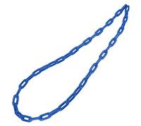 CHICIRIS Chaîne à Maillons Pivotants, Fer Recouvert de Plastique, 1,5 M, Robuste, Charge de 300 Kg, pour Enfants, Aire de Jeux, Arrière-Cour, Intérieur et Extérieur, Accessoire de Balançoire (Blue)