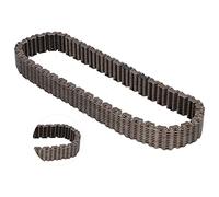 CHICIRIS Chaîne de Boîte de Transfert en Acier Inoxydable, 43 Maillons, Pas de 3 8 Pouces, 1 25 Pouces de Largeur, HV 087, Remplacement pour X5 E53 1999 2006 ATC500 LWX500 NV125