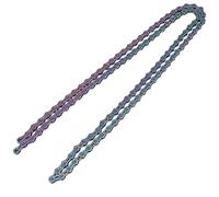 CHICIRIS Chaîne de Vélos à Broches à Goupille Creux à 10 Vitesse 10s Chaîne à Broches Creuses à Vitesses à Bicyclettes Creux à Ultra Légère de Couleur Arc-en-Ciel Durable pour Les Vélos de Route