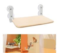CHICIRIS Chatière à Fenêtre Pliable pour Chat avec Ventouses Solides | respirante, Facile à installer, Conception peu encombrante, Structure en métal