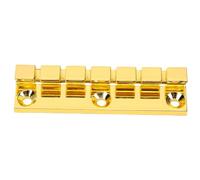CHICIRIS Chevalet de Guitare électrique avec Selle Réglable, Base Fixe à | Construction en Alliage de Zinc, Remplacement Direct du Matériel usé, Revêtement Cr Poli, 3 Vis de Montage incluses.