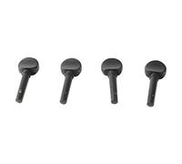 CHICIRIS Chevilles D'accordage de Violon 4 Pièces, Remplacement de Chevilles de Violon en Bois Massif avec un Aspect Lisse et Fin, pour Accessoires et Pièces de Rechange de (M00590)