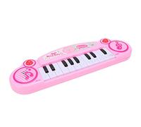 CHICIRIS Clavier de Piano électronique pour Enfants Orgue électronique en Plastique pour Enfants 12 Touches Piano alimenté par Batterie AA et Modes de Musique Bords Lisses pour Les de Plus de 3 Ans