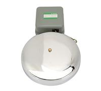 CHICIRIS Cloche électrique D'école en Acier Inoxydable, Sonnette Forte et Durable pour Usine Scolaire 220V 35W, Signal Audio, Alarme Scolaire