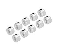 CHICIRIS Colliers D'arbre en Métal Durables, Vis de Réglage Solide pour Applications de Robotique Intelligente, Acier de 6mm, 10 Pièces