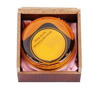 CHICIRIS Colophane Artisanale de qualité Supérieure, Colophane Douce de Haute pureté pour Violon, Alto et Violoncelle, avec Coffret en Bois pour Instruments à Cordes (clair)