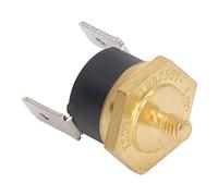 CHICIRIS Commutateur de Contrôle de Température, Bimétallique KSD301 Cuivre Thermostat M4 Filetage Sensible Stable 5PCS pour Chauffe-Eau pour Nettoyeur (110°C)
