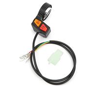 CHICIRIS Commutateur de Guidon ABS Double Moteur Scooter Commutateur 58 Cm Câble Eco Turbo Simple Double Commande d'entraînement pour ATV Moto électrique Modification Hors Route