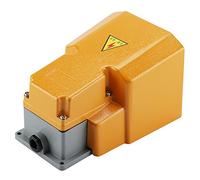 CHICIRIS Commutateur de pédale de Pied, Interrupteur Marche/arrêt de pédale de Pied résistant à la Corrosion en Alliage d'aluminium 250V 10A avec Protection