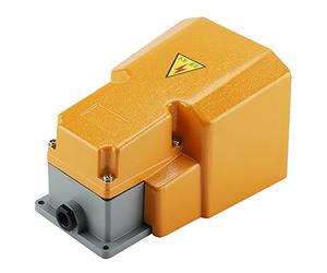 CHICIRIS Commutateur de pédale de Pied, Interrupteur Marche/arrêt de pédale de Pied résistant à la Corrosion en Alliage d'aluminium 250V 10A avec Protection