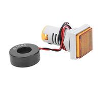 CHICIRIS Compteur Numérique de Tension, de Courant et de Fréquence, Testeur Multifonctionnel pour les Mesures électriques AC, Appareil Portable de Couleur Rouge pour un Usage Domestique (YELLOW)