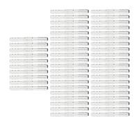CHICIRIS Connecteur barbelé de Tuyau de Réfrigérant en Aluminium Durable, pour la Réparation Automobile de CVC, 50 Pièces, adapté aux Voitures et aux Camions (3/8po)