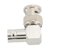 CHICIRIS Connecteur BNC en Laiton à Angle Droit pour une Transmission de Signal Stable - Lot de 4 Pièces pour Systèmes de Communication