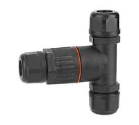 CHICIRIS Connecteur de Câble étanche IP68, Boîte de Jonction en Nylon Ignifuge 450 V 32 A, avec Conception de Bague d'étanchéité pour L'éclairage des équipements de Communication Réseau