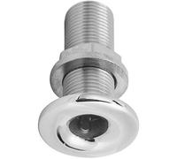 CHICIRIS Connecteur de Raccord Traversant de Coque en Acier Inoxydable 316 de qualité Marine, Sortie d'eau Chromée Polie Miroir pour Tuyau de Bateau, Yacht, avec Conception de Type Pagode