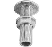 CHICIRIS Connecteur de Raccord Traversant de Coque en Acier Inoxydable 316 de qualité Marine, Sortie d'eau Chromée Polie Miroir pour Tuyau de Bateau, Yacht, avec Conception de Type Pagode