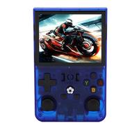CHICIRIS Console de Jeu Portable R36PRO, écran IPS 3,5 Pouces, Lecteur de Jeu Open Source 640 X 480 avec Batterie 4000 MAh et 2 Joysticks, pour Plus de 60 Jeux D'émulateur et Jeux Rétro (128GB)