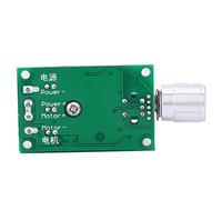 CHICIRIS Contrôleur de Vitesse de Moteur PWM DC 12-30V 10A, Régulateur de Puissance élevée, Interrupteur de Gradation avec Câblage Facile, pour la Régulation de la Vitesse du Moteur (Plastique + Fer)